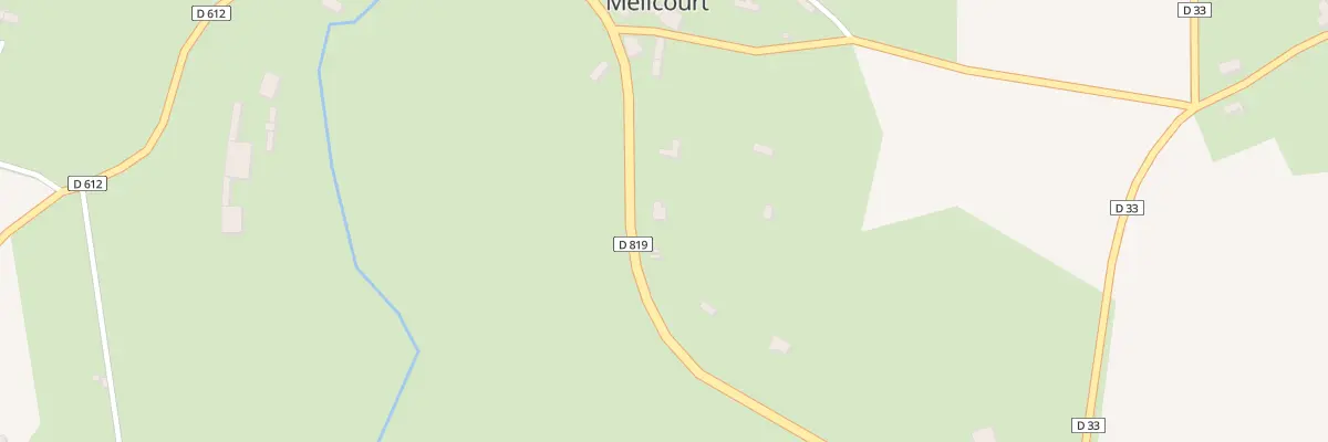 Plan du 1093 Rte de l’Aigle à Mélicourt
