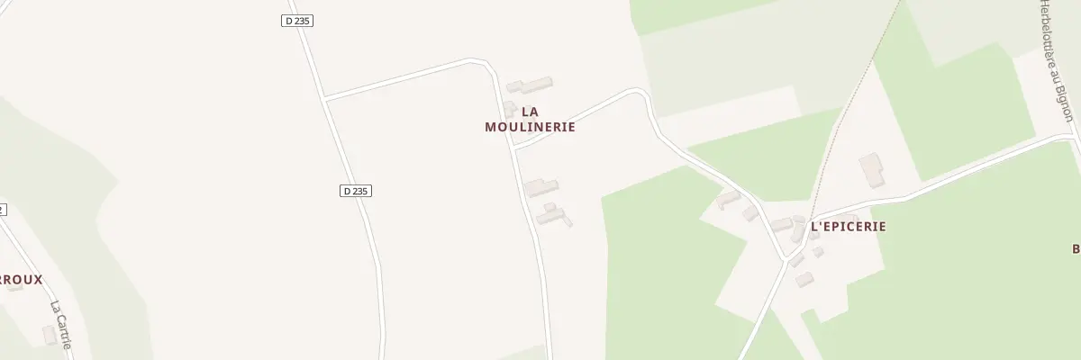 Plan du 5355 La Moulinerie à Chahaignes