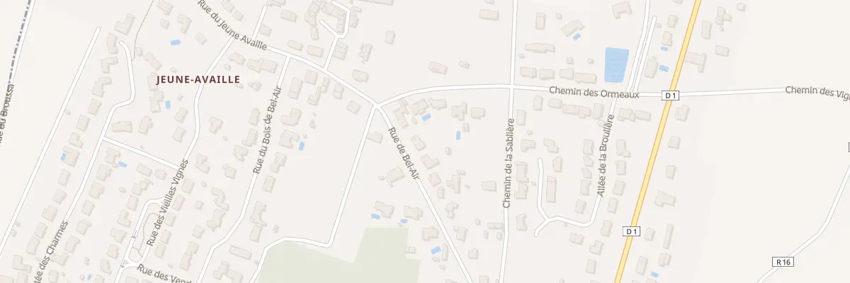 Plan du 18 Rue de Bel Air à Saint-Julien-l’Ars