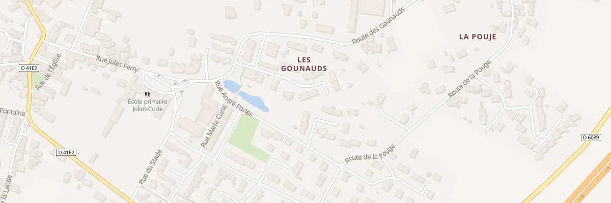 Plan du 6 Rue Louis Aragon à Saint-Léon-sur-l’Isle