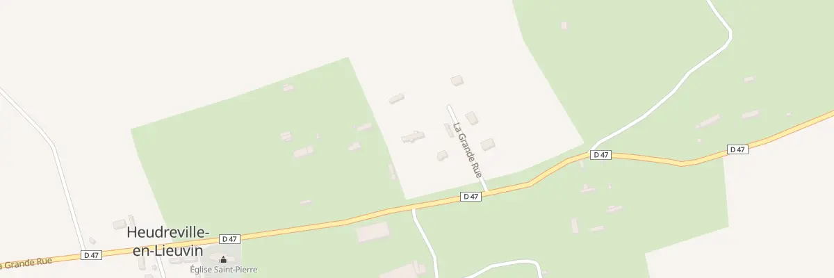 Plan du 43 La Grande Rue à Heudreville-en-Lieuvin