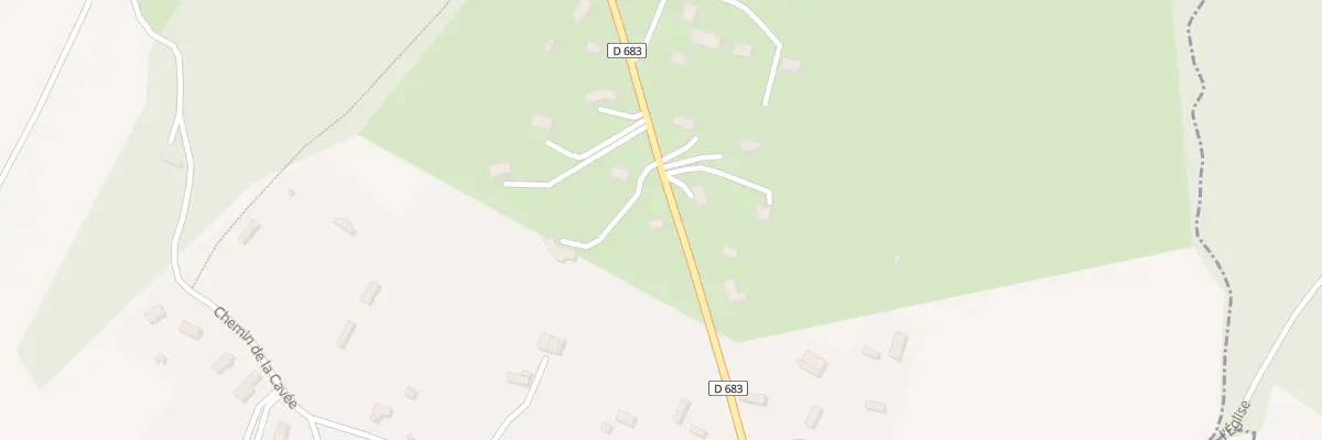Plan du 245 Rte de Tourville à Selles