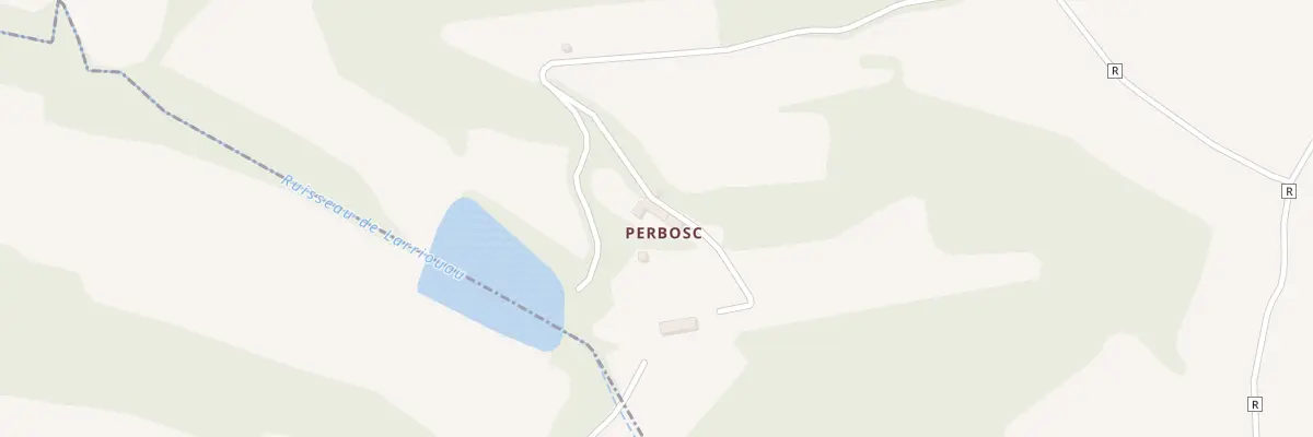 Plan du 5170 Perbose à Saint-Lary