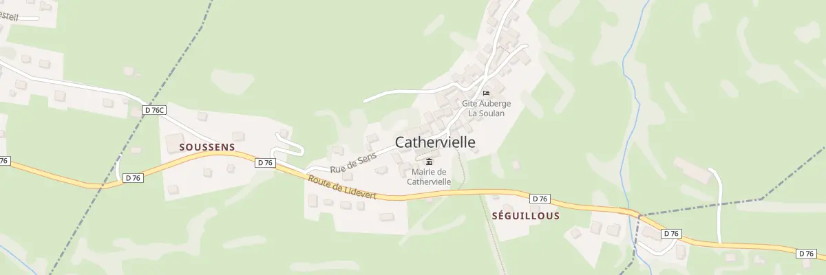 Plan du 14 Village à Cathervielle