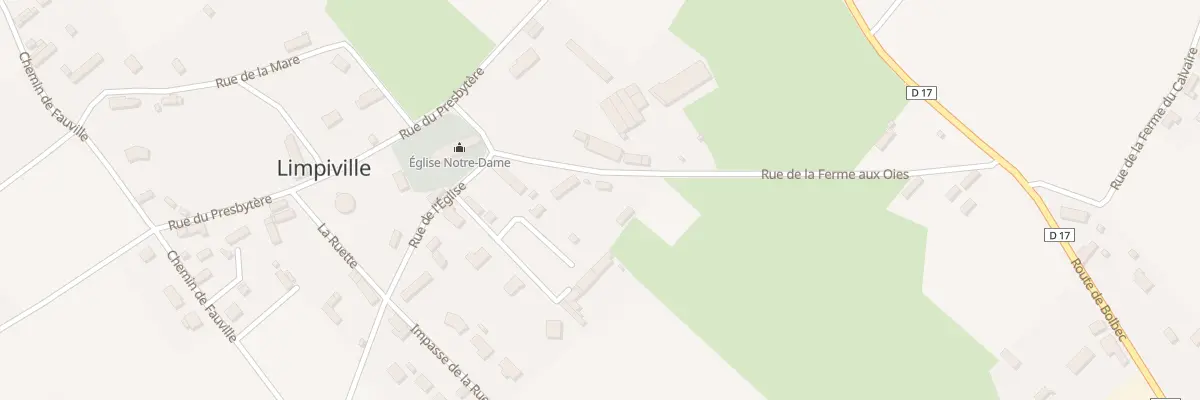 Plan du 58 Rue de la Ferme aux Oies à Limpiville