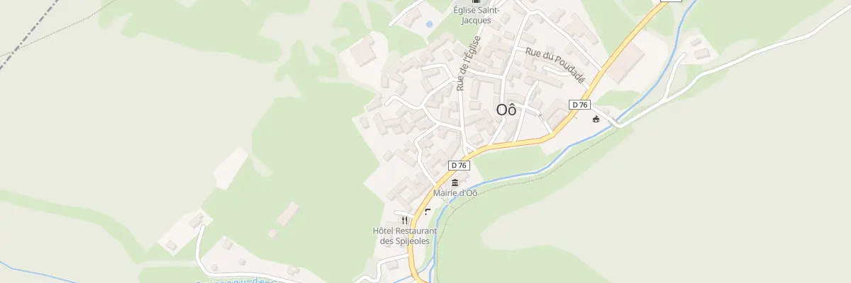 Plan du 12 Village à Oô
