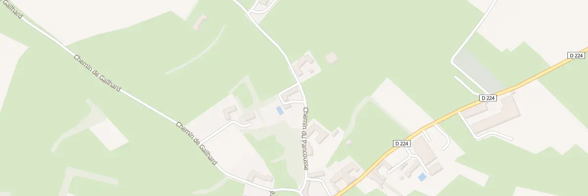 Plan du 1 Che de Pancousse à Arné