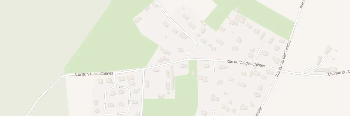 Plan du 255 Rue du Val des Chênes à Gruchet-le-Valasse