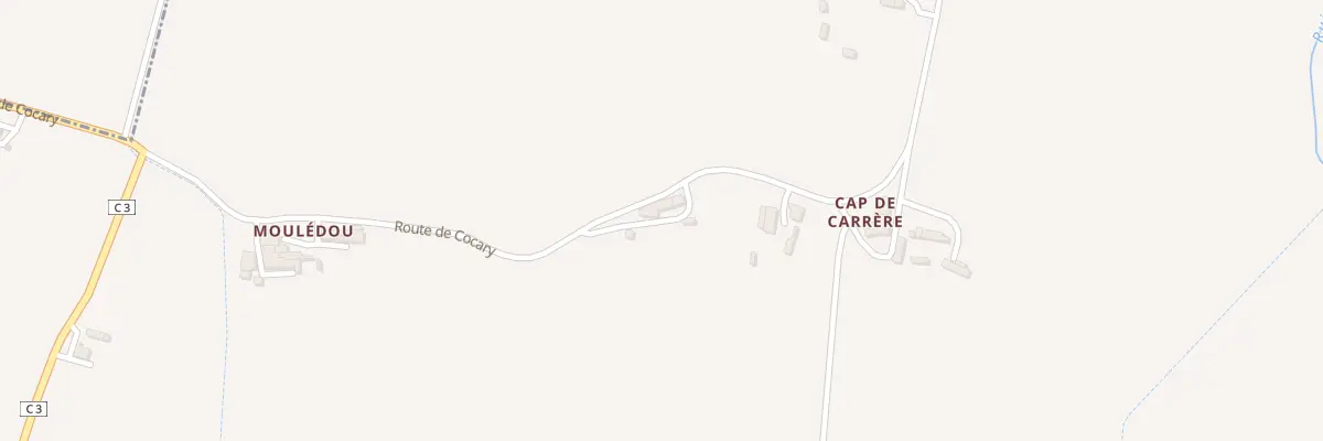 Plan du 551 Rte de Cocary à Sainte-Colombe-en-Bruilhois