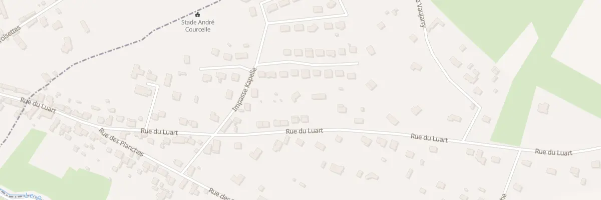 Plan du 59 Rue du Luart à Duneau