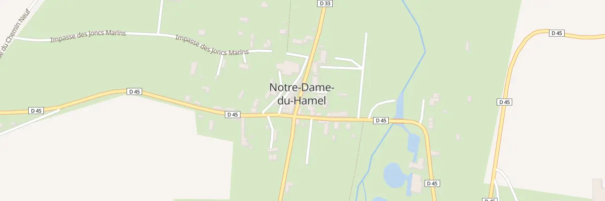 Plan du 9 Le Hamel à Notre-Dame-du-Hamel