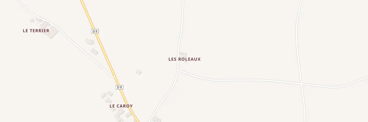 Plan du 5037E Les Roleaux à Usseau