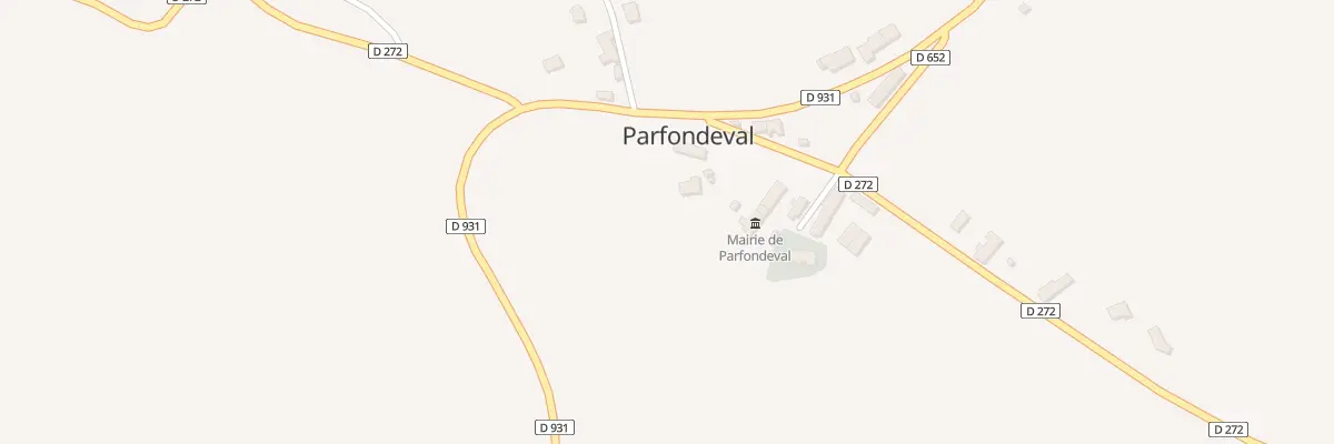Plan du 6 Le Bourg à Parfondeval