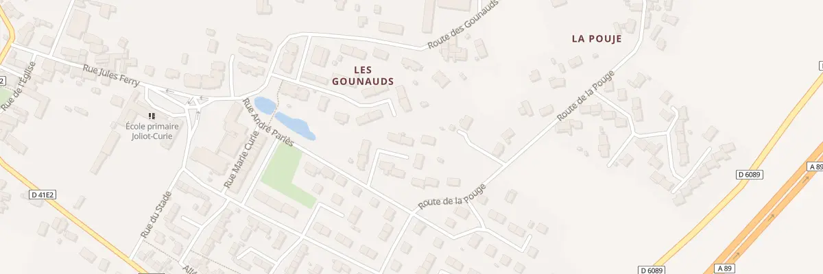Plan du 7 Rue Georges Brassens à Saint-Léon-sur-l’Isle