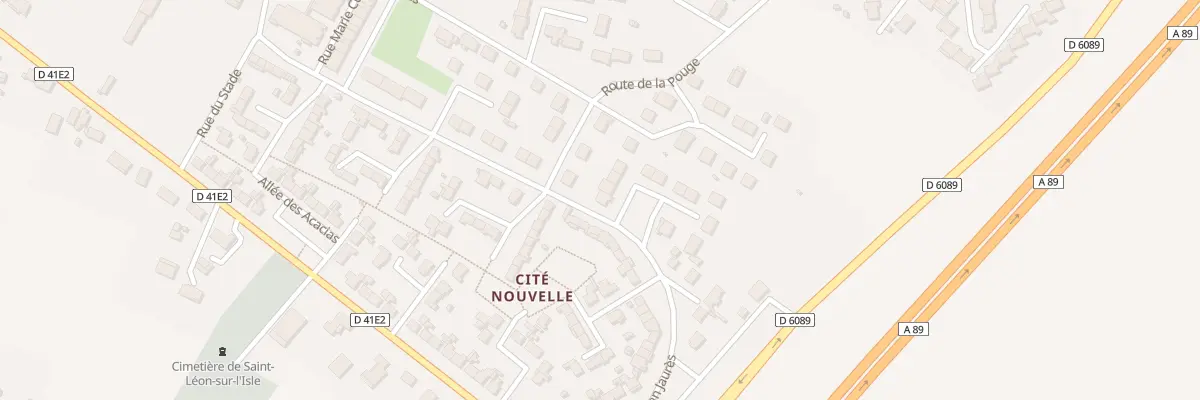 Plan du 24 Pl de la Paix à Saint-Léon-sur-l’Isle