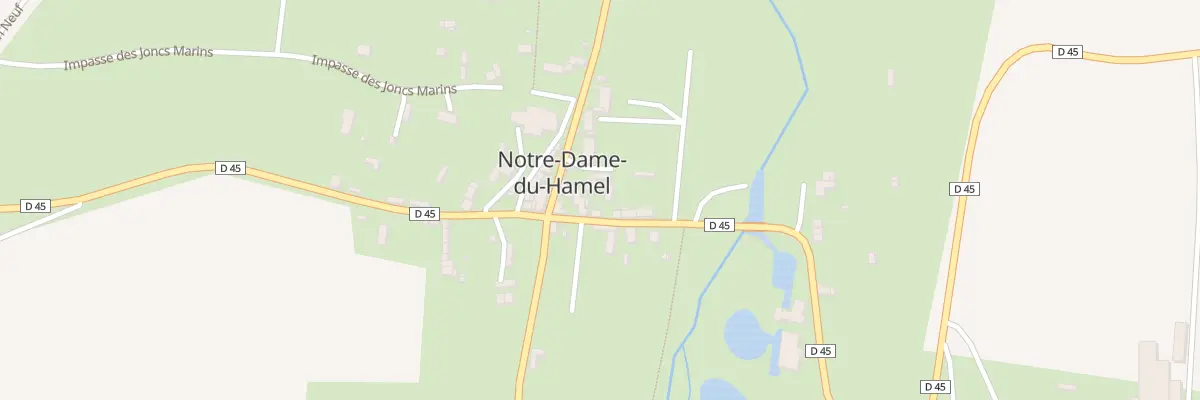 Plan du 37 Rte de Mesnil Rousset à Notre-Dame-du-Hamel