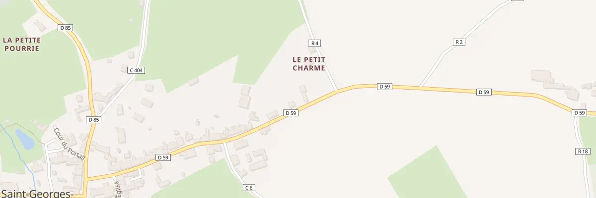 Plan du 5032 Le Cimetiere Neuf à Saint-Georges-du-Rosay