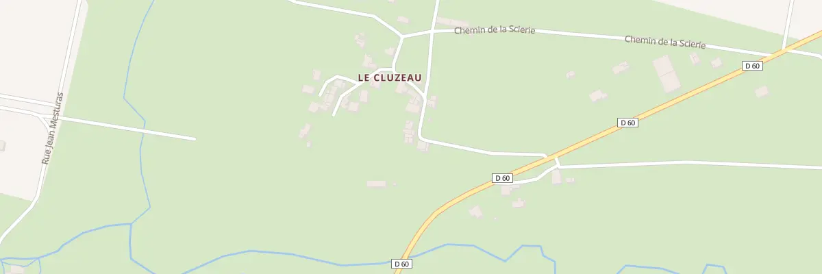 Plan du 5121 Le Cluzeau à Nieuil