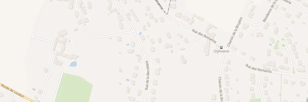 Plan du 22 Rue de la Bercillière à Châtellerault