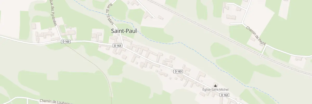Plan du 27 Rue des Pyrenées à Saint-Paul