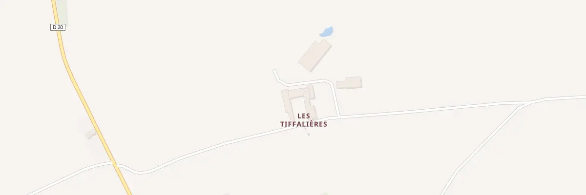 Plan du 5067F Les Tiffalieres à Liniers