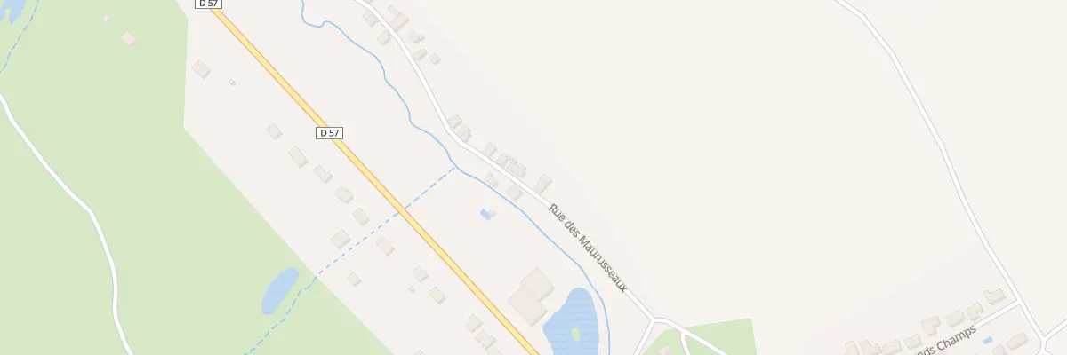 Plan du 68 Rue des Maurusseaux à Villaines-les-Rochers