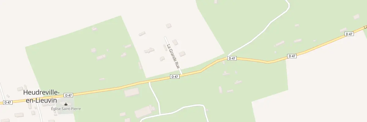 Plan du 9010F La Grande Rue à Heudreville-en-Lieuvin