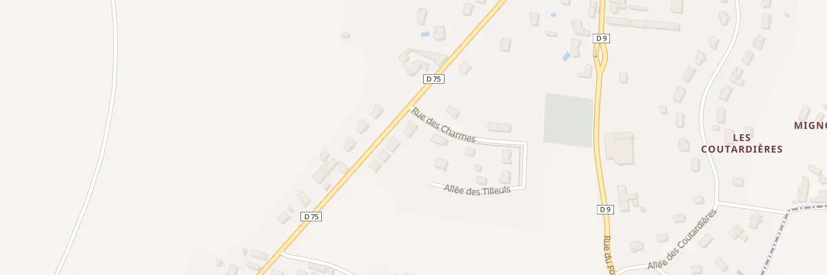 Plan du 15 Rue du Prieuré à Usseau