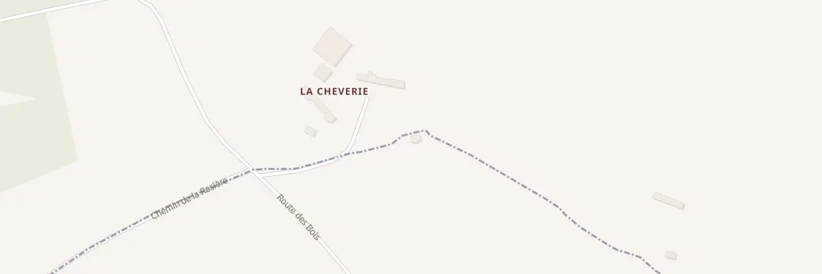Plan du 2 Che de la Chevèrie à Parfondeval