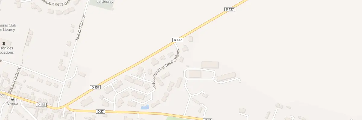 Plan du 42 Rue des Neuf Chenes à Lieurey