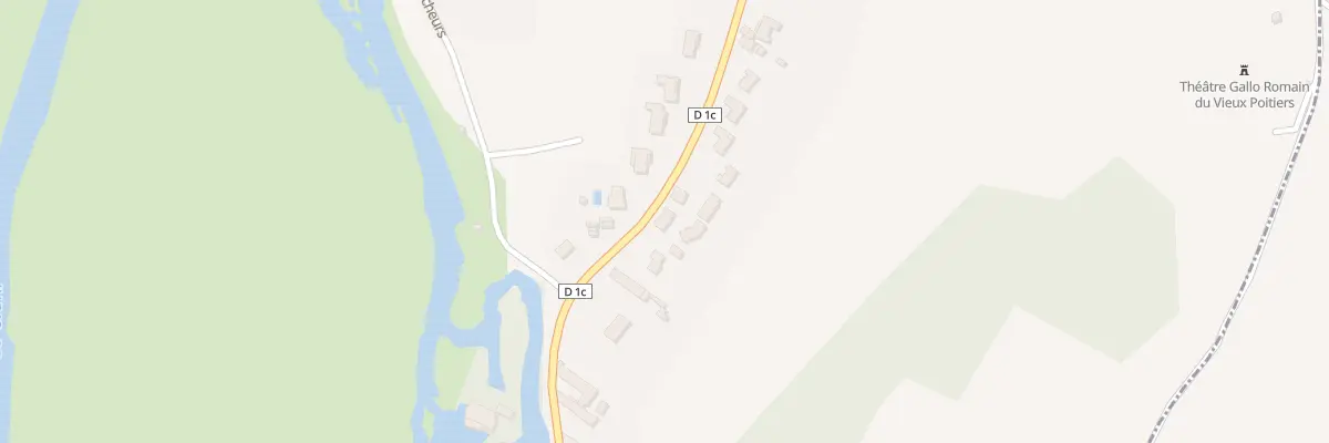 Plan du 34 Rue Jean de la Fontaine à Naintré