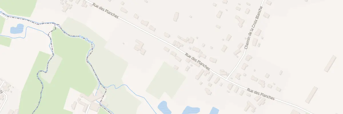 Plan du 30 Rte des Planches à Duneau