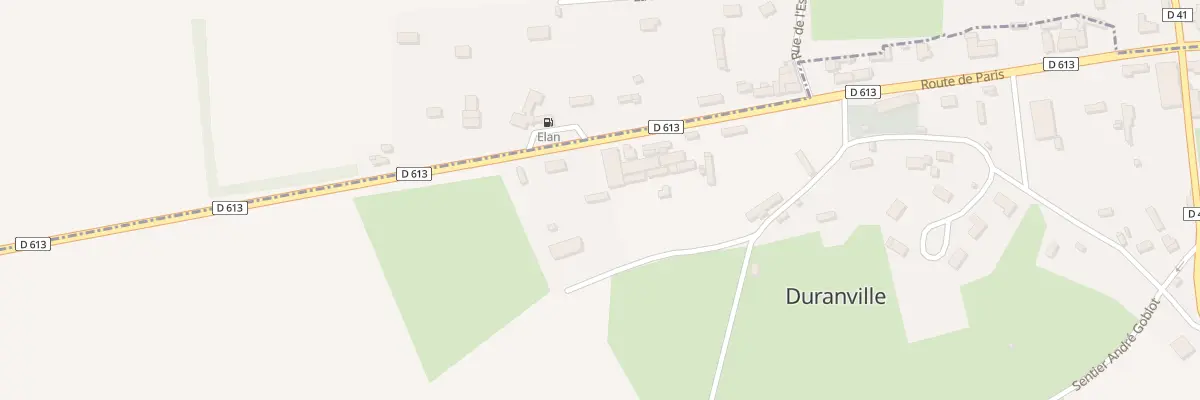 Plan du 3 Sen des Fleurs à Duranville