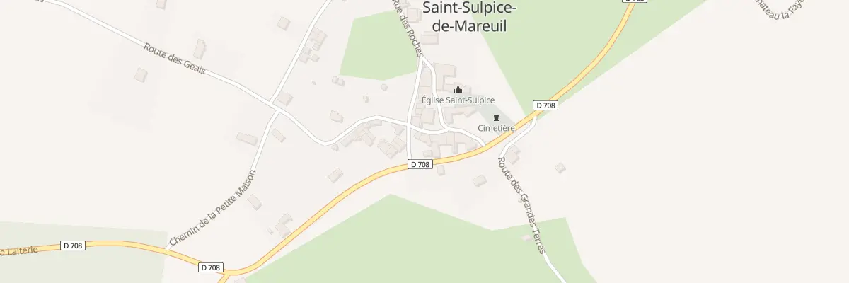 Plan du 20 Rue des Roches à Mareuil en Périgord