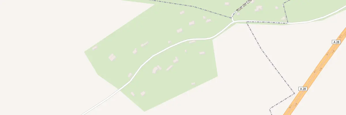 Plan du 16 Rte de St Martin du Tilleul à Saint-Vincent-du-Boulay