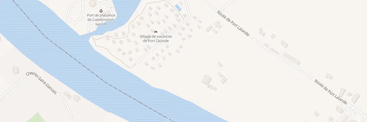 Plan du 794 Rte de Port Lalande à Castelmoron-sur-Lot