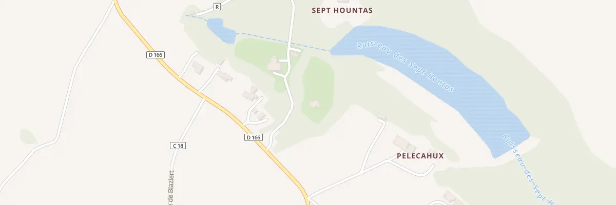 Plan du 5119 Pelecahux à La Romieu