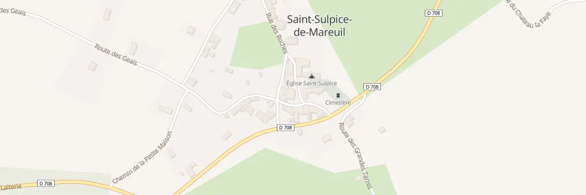 Plan du 17 Rue de l’Ancienne Cure à Mareuil en Périgord