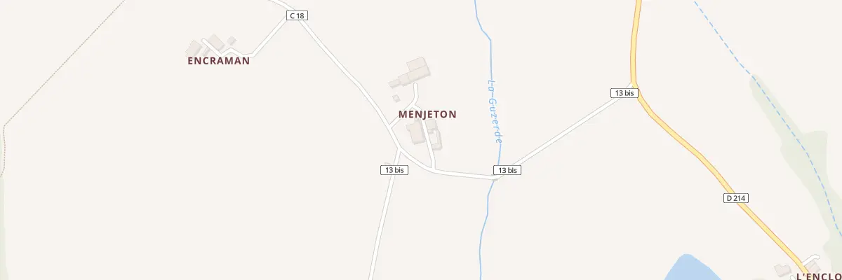 Plan du 5149 Menjeton à Lavardens