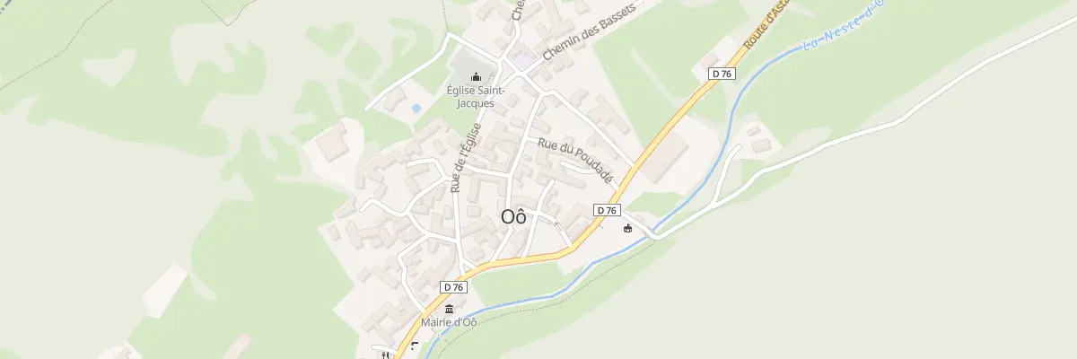 Plan du 34 Village à Oô