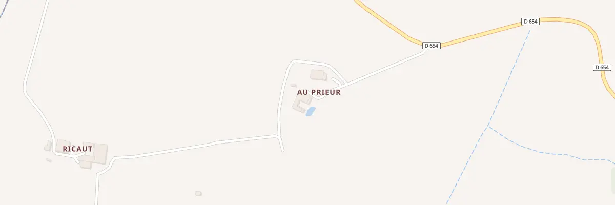 Plan du 1957 Rte de Saint-Puy à La Sauvetat
