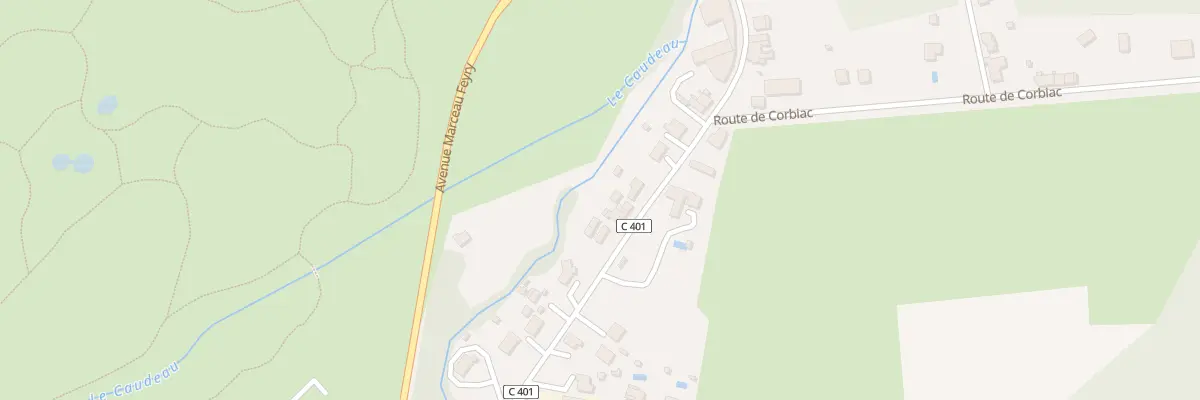 Plan du 14 Rue du Bourg de Pombonne à Bergerac