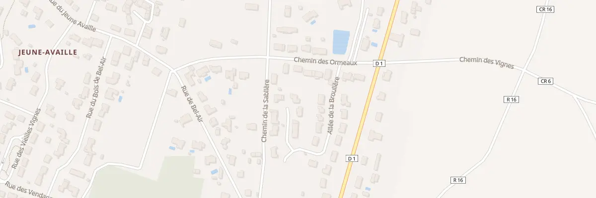 Plan du 1 Imp de Champ Palau à Saint-Julien-l’Ars