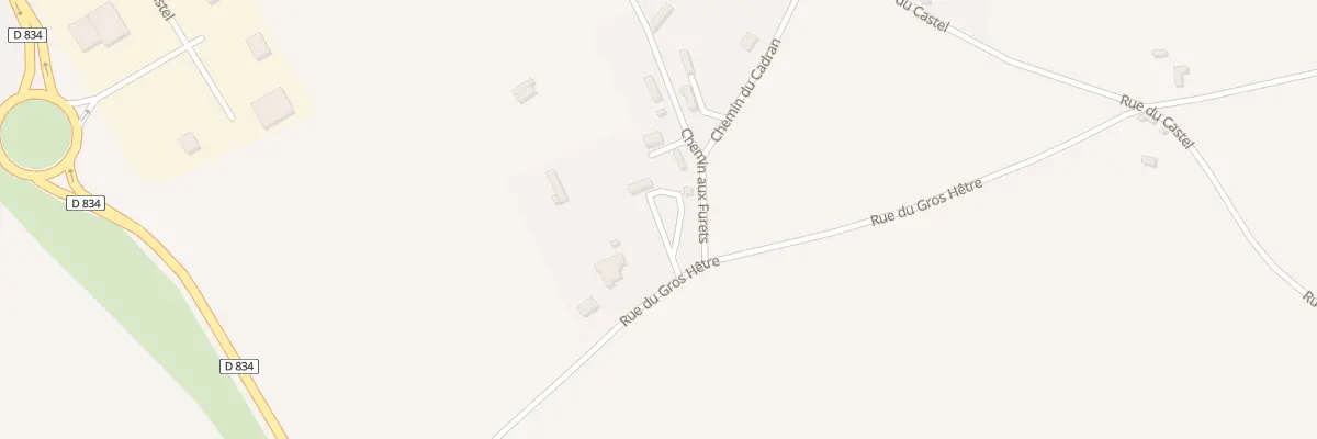 Plan du 312 Rue du Gros Hêtre à Lieurey