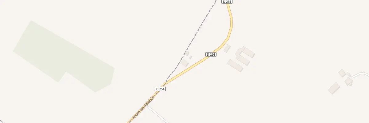 Plan du 1352 Rte de Salabès à Ségalas
