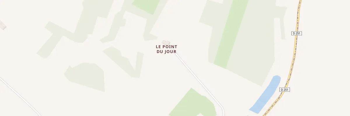 Plan du 5000 Le Point du Jour à Saint-Ouen-de-Sécherouvre
