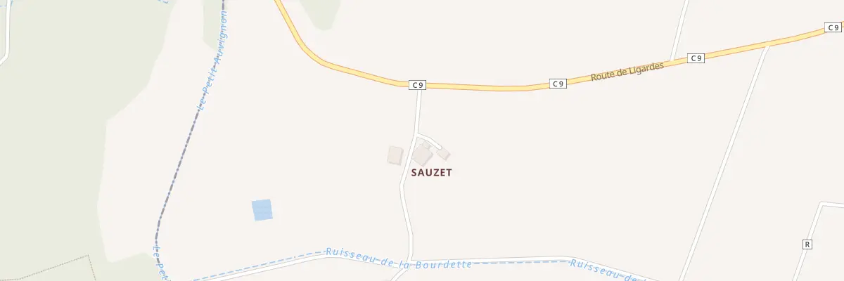 Plan du 719 Rte de Ligardes à Pouy-Roquelaure