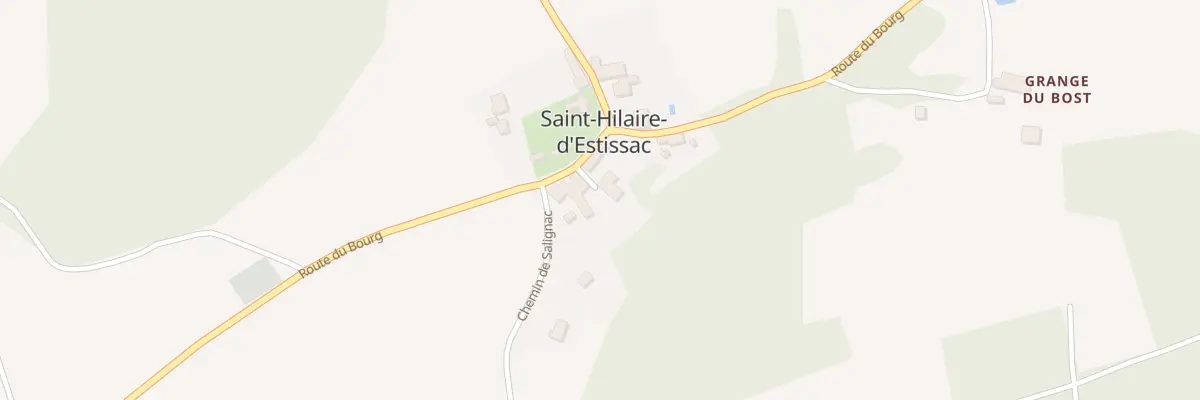 Plan du 5 Grange du Bost à Saint-Hilaire-d’Estissac