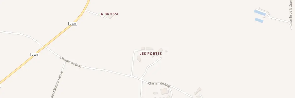 Plan du 45 La Porte à Parfondeval