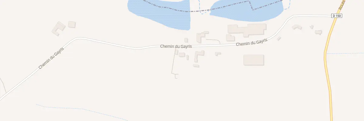Plan du 5000 Aux Gayris à Lagarde-Hachan